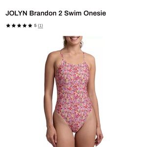 Jolyn Clothing Floral High-Cut One-Piece Swimsuit - Pink Multi